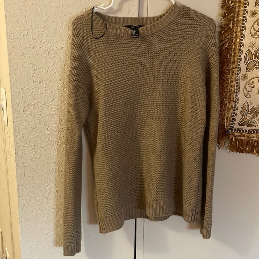 Brown forever 21 sweater